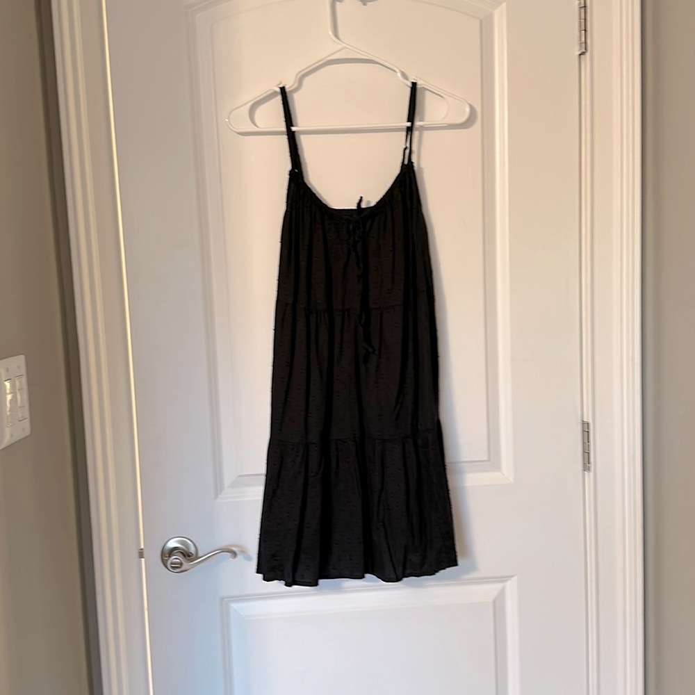 NWT old navy black cami slip dress